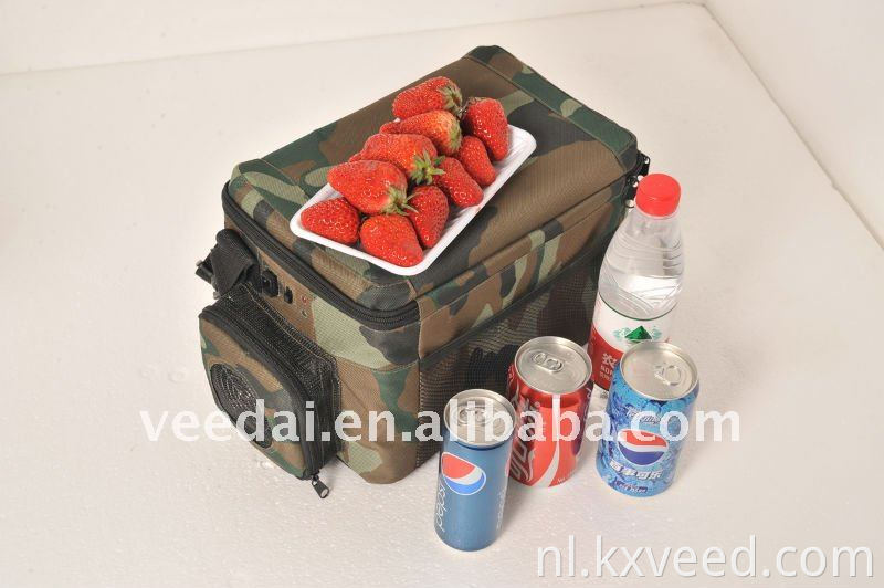 5l zwarte picknick koelkast tas auto koeler warmer doos